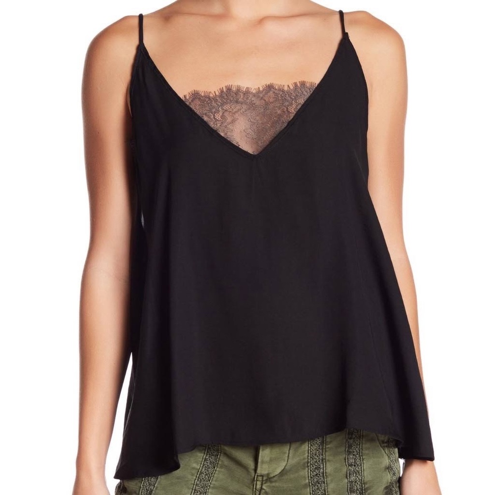 Free People Lace Insert Camisole
